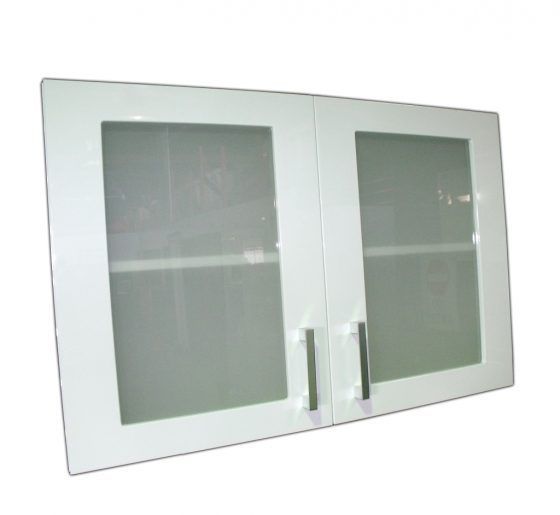 WU80 Glass Doors – Gloss White