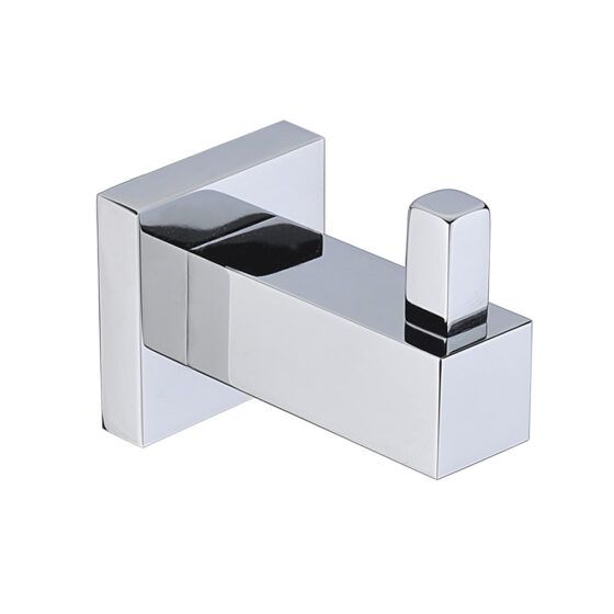 Chrome Cube Robe Hook