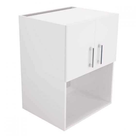 Wall Cupboard Microwave Hutch 60cm
