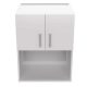 Wall Cupboard Microwave Hutch 60cm - Front
