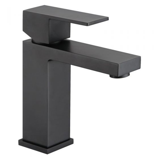 Cube Basin Mixer BLACK