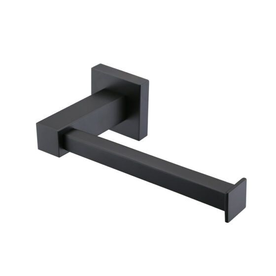 Black Square Series Two Toilet Roll Holder