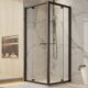 Alpine Rolling Door & Return Black