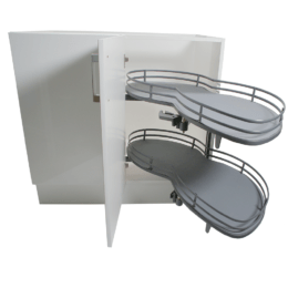 Blind Corner with Swing Shelves - Left  