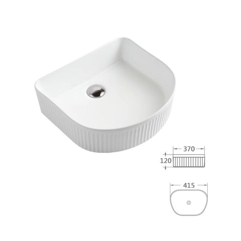 299-Quadrant Fluted Vessel-White-CAD