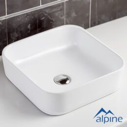 Mia Square Vessel White  
