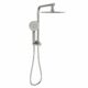 100209BN - Sky Twin Shower Round - BRUSHED NICKEL