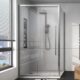 Alpine Sliver Sliding Door and Return